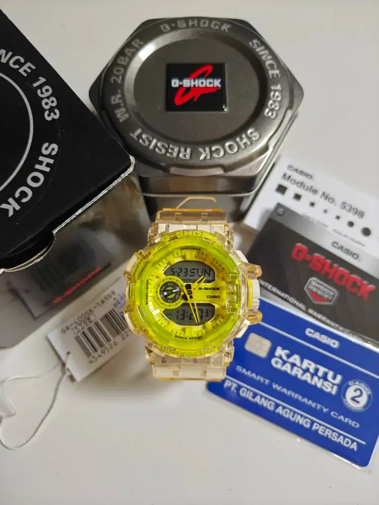 Casio G-Shock GA 400SK original bekas sangat bagus mulus like new