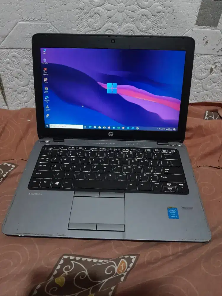 Laptop Slim HP Ellitebook 820 i5 ssd 256 ram 8