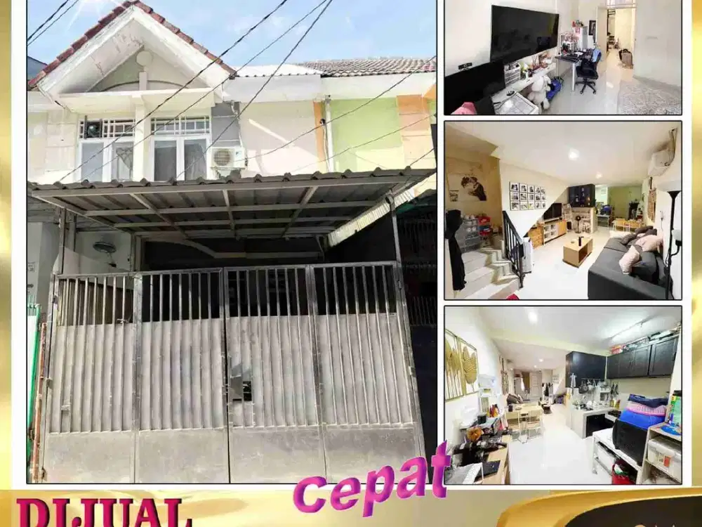 DIJUAL RUMAH 2,5 LANTAI DI TAMAN PALEM LESTARI JAKARTA BARAT
