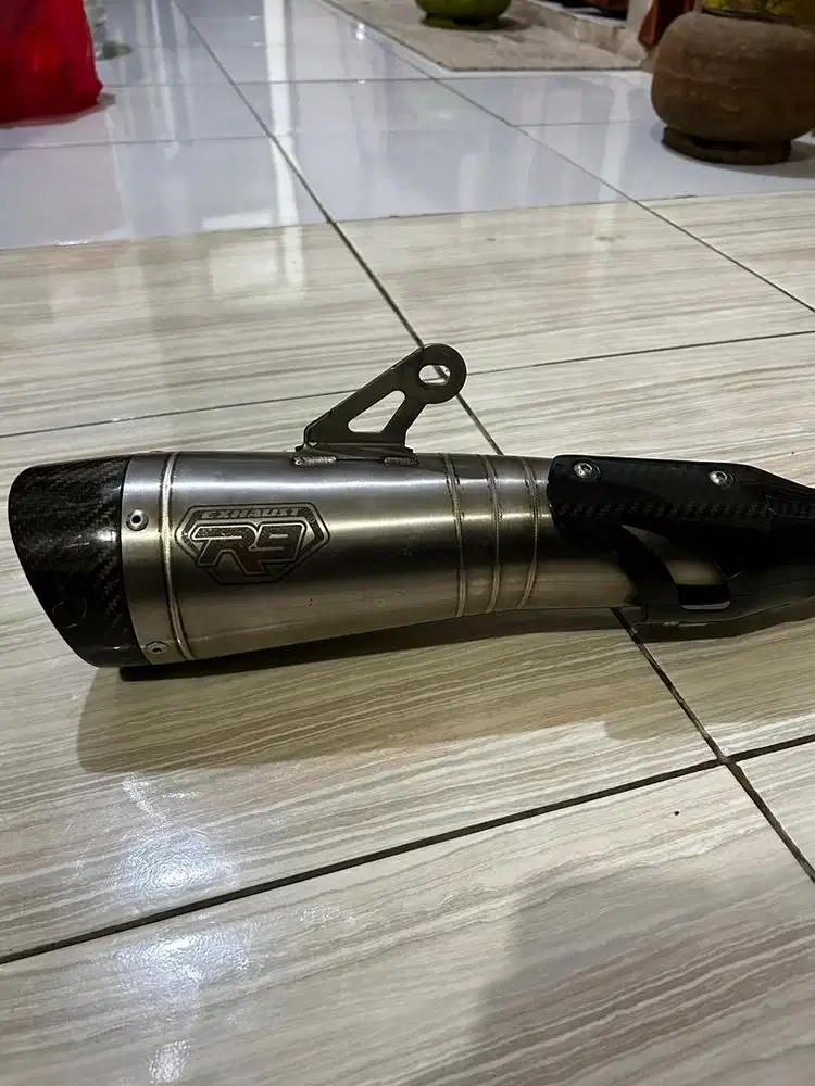 Knalpot R9 H2 SS full system bolt on CBR 250