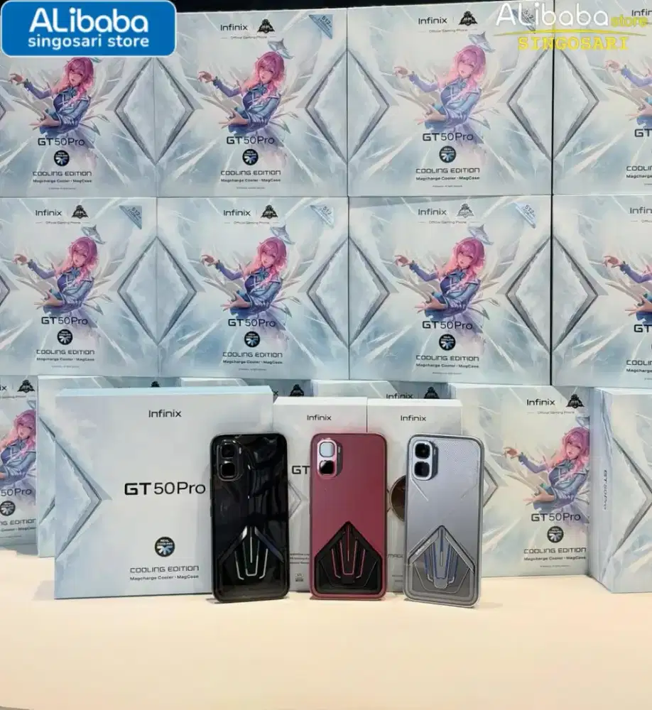 Infinix GT 50 Pro 12+12/256GB, HP Gaming Kenceng + Desain Futuristik!