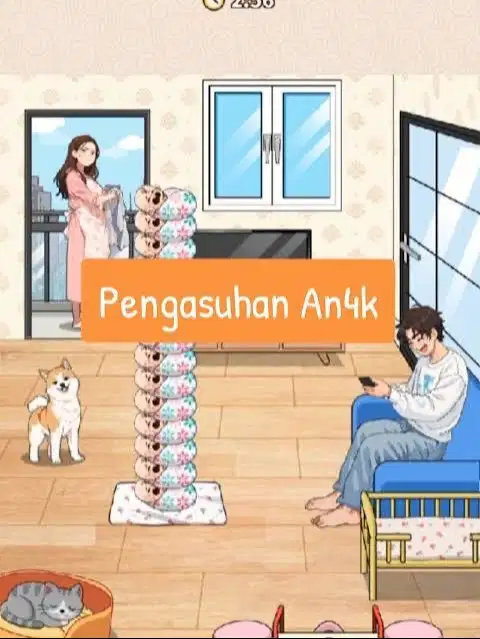 cari mba momong anak