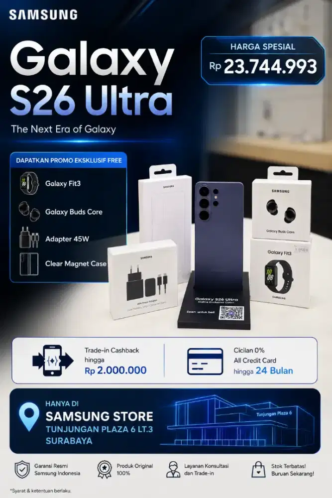 Samsung S26 ultra paket  lengkap