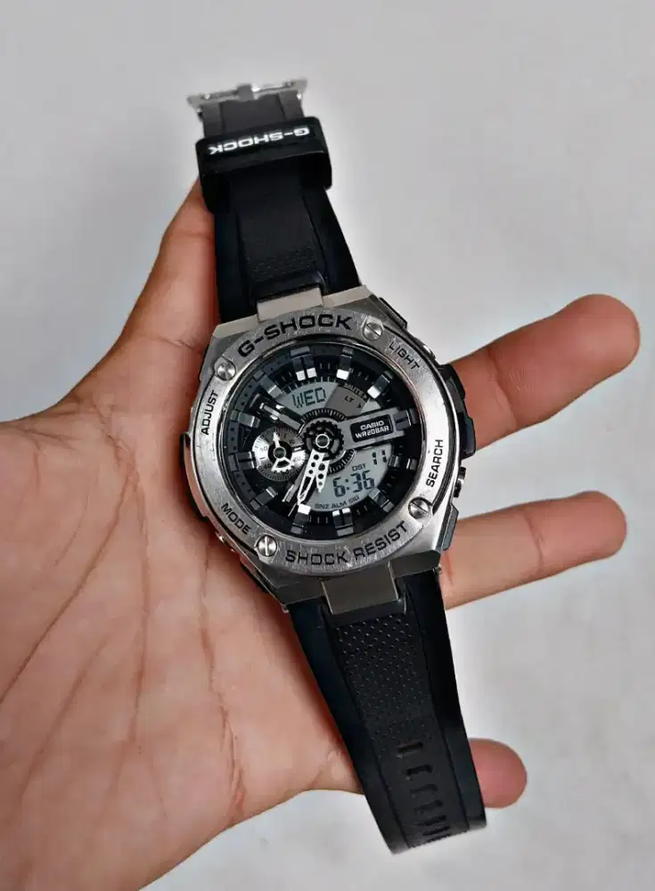 Casio Gshock Gst 410 G Shock Steel