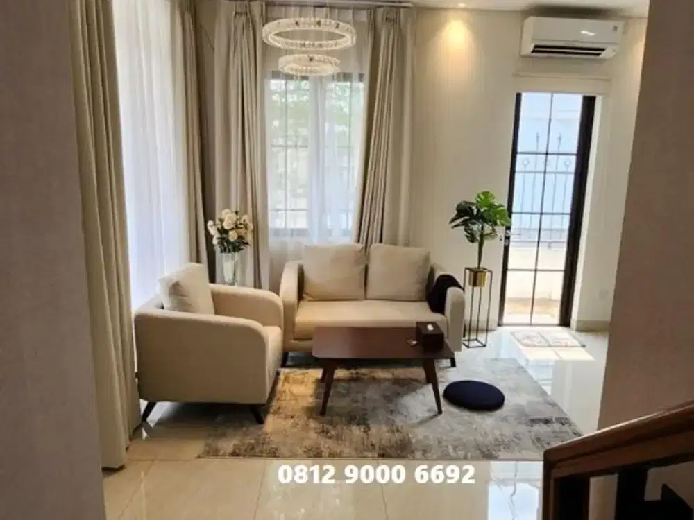 Jual Rumah Furnished Lavon 2 Lantai Citrine Tangerang Sindang Jaya dekat Tol Cikupa