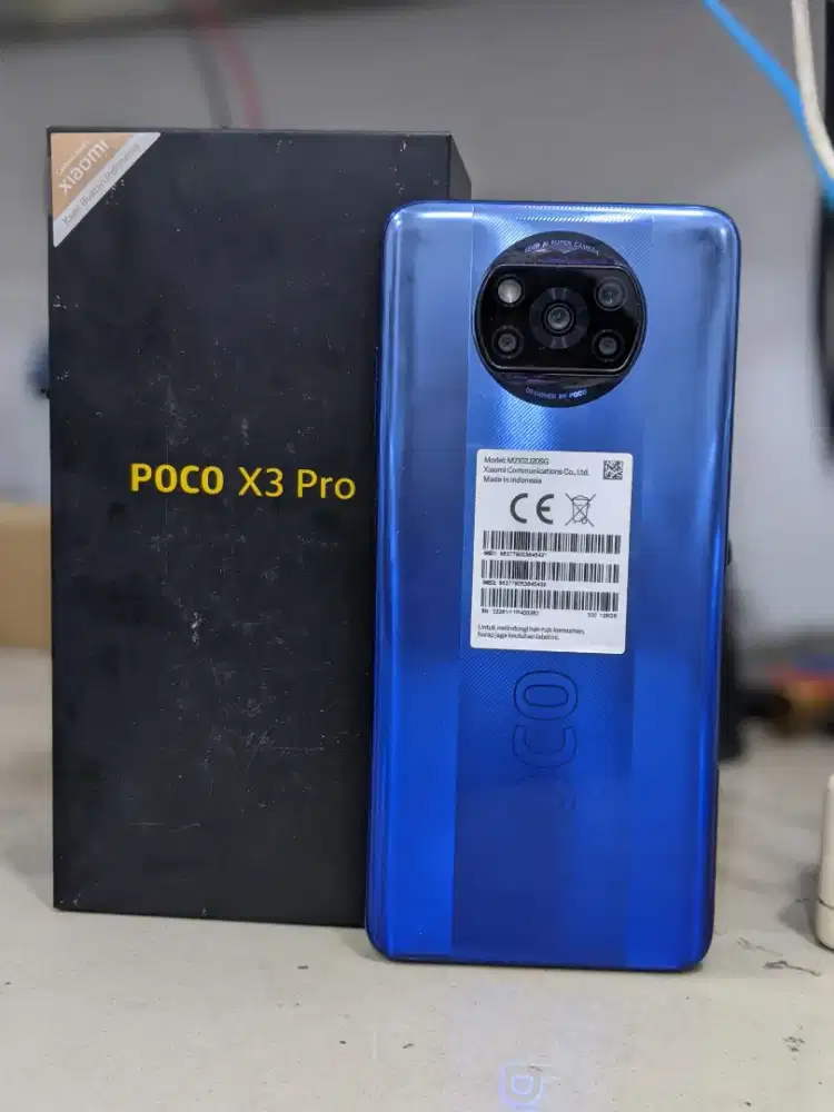 Poco X3 Pro Ram 8+3/128GB Snapdragon 860 Smooth 120Hz kamera Bening