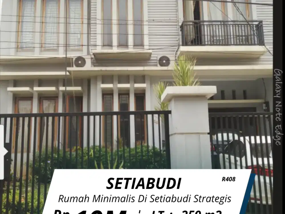 Jual rumah Setiabudi minimalis akses dan lokasi strategis (408)