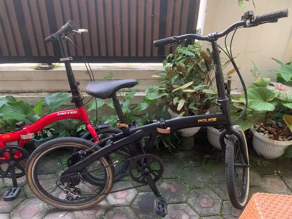 [DAPAT 2] Jual Sepeda Lipat Bekas MURAH
