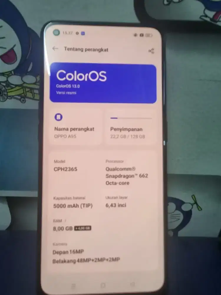 oppo A95 ram8+4/128