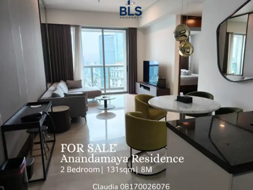 FOR SALE Apartment Anandamaya Residence 2Bedroom