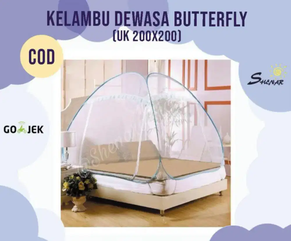 KELAMBU TENDA BUTTERFLY 200x200