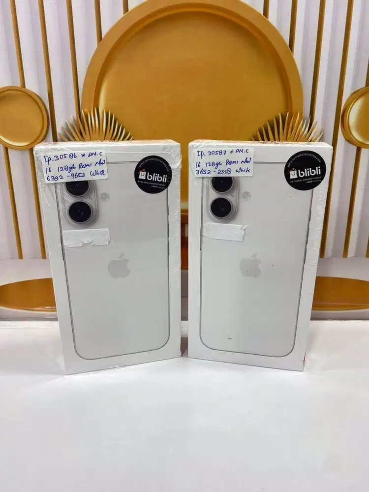 Iphone 16 128Gb White New Garansi Resmi