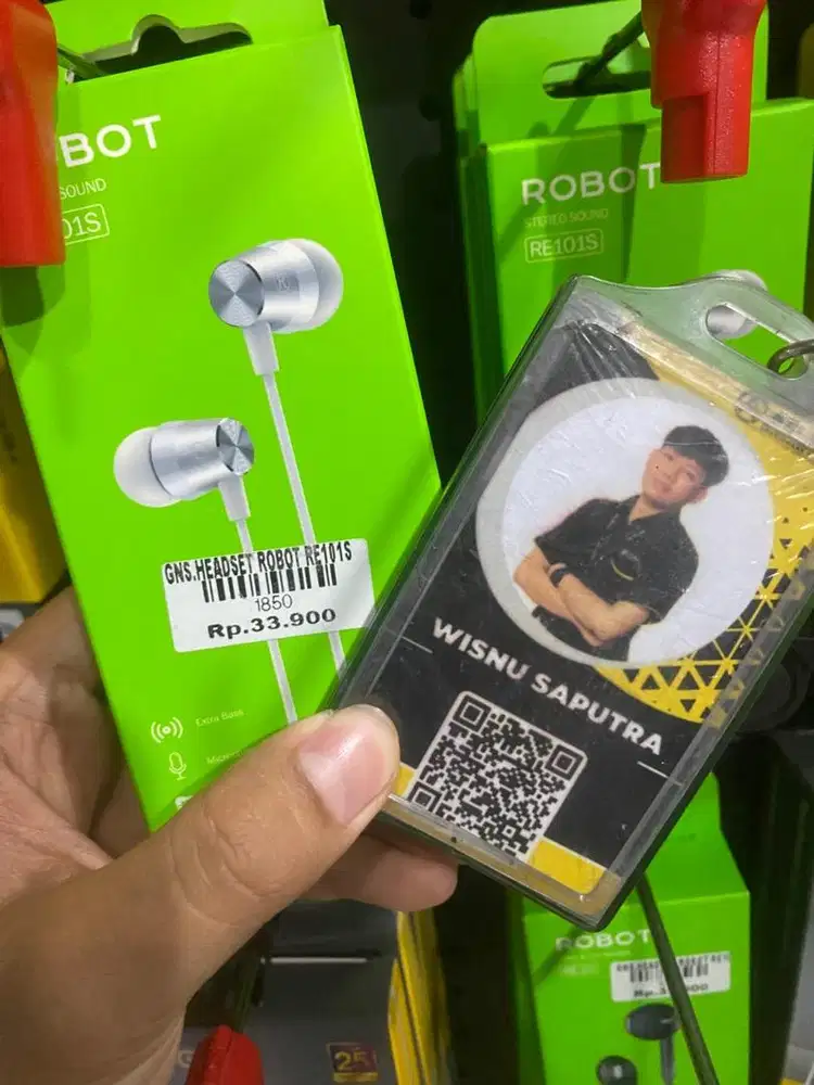 HEADSET ROBOT RE101S|ATLANTIS DAHSYAT