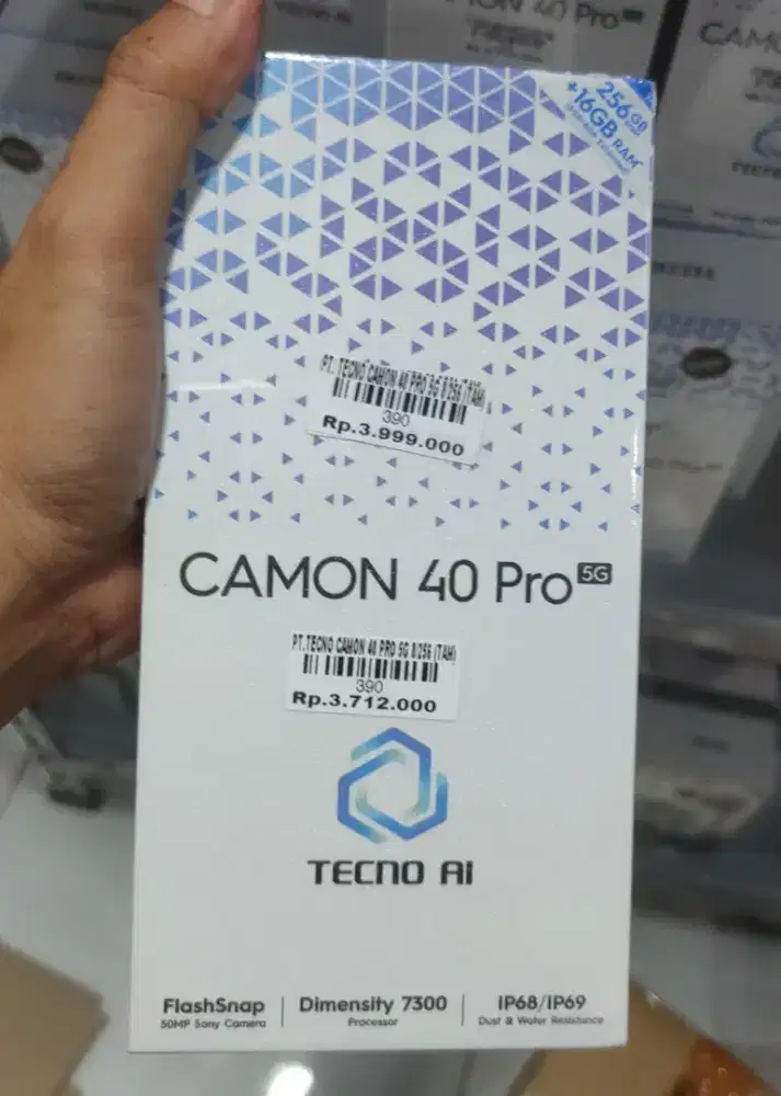 TECNO CAMON 40 PRO 5G 8/256 | ATLANTIS DAHSYAT