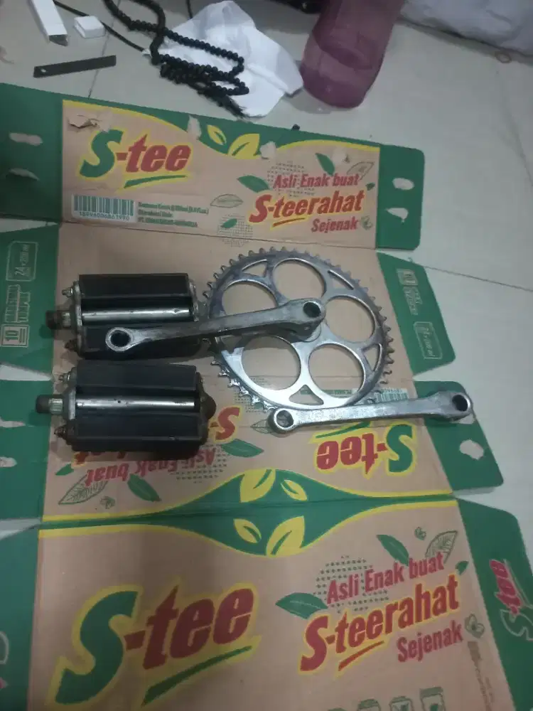 Crank sepeda ontel plus pedal