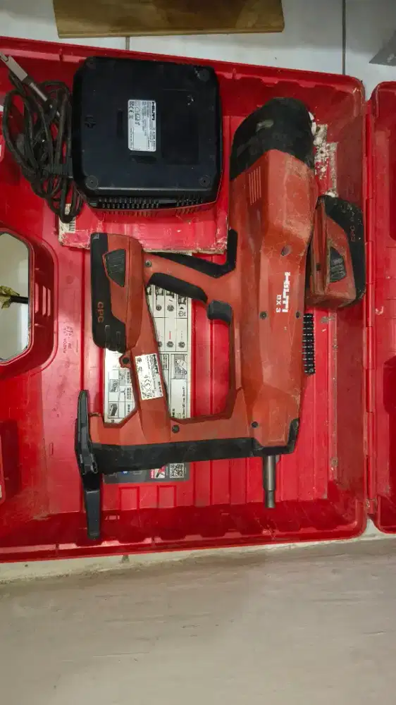 HILTI BX3 NAILER GUN BETON RAMSET BATERAI BETON TEMBAK BETON