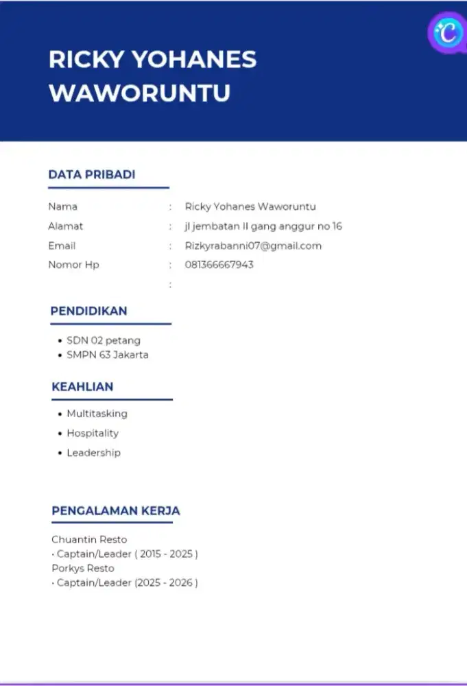 Mencari pekerjaan