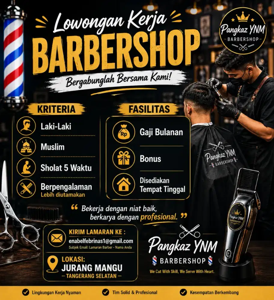 Lowongan Capster