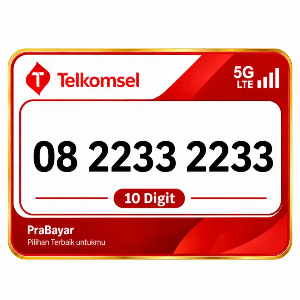 Nomor Cantik 10Digit Telkomsel