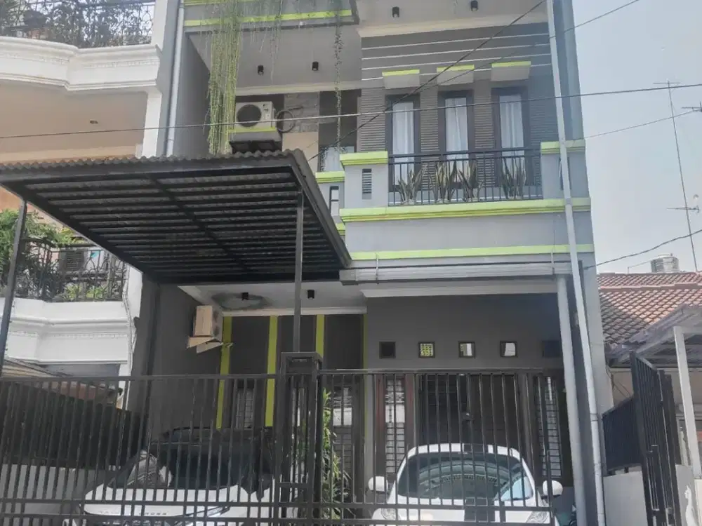 Dijual Rumah Sunter Danau Indah Uku 6X18 3 Lantai Rapi Siap Huni Hrg Menarik Nego