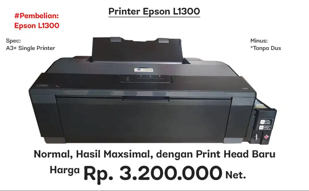 Printer Epson L1300 A3+
