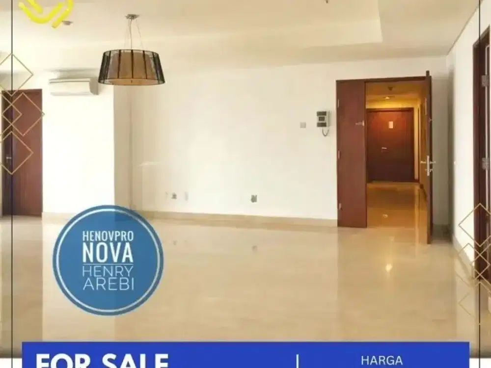 Dibawah NJOP Permata Hijau Residence Unit 4+1BR CITY VIEW