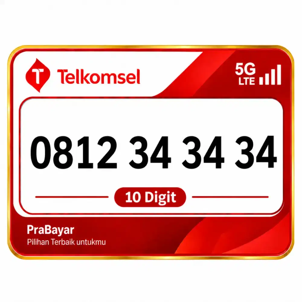 Nomor Cantik 10 Digit Simpati