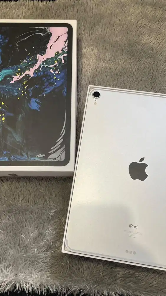 ipad pro 2018 silver 64gb wifi cell ibox