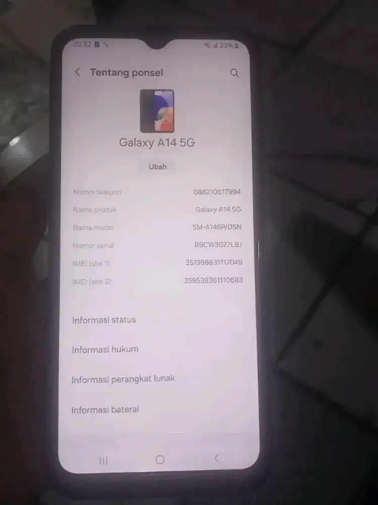 Samsung A14 5G NFC