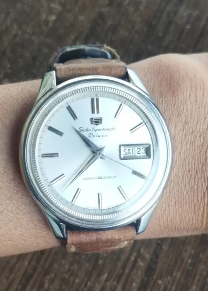 Seiko 5 Sportsmatic Deluxe Diashock 25 Jewels