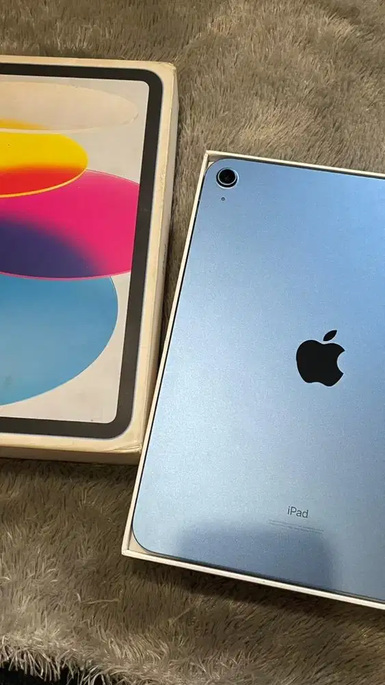ipad gen 10 blue 64gb wifi only like new