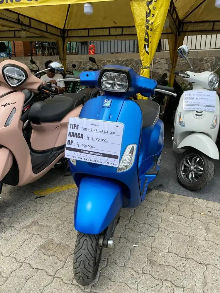 PIAGGIO VESPA MATIC S 125 IGET FACELIFT 2021 BISA KREDIT