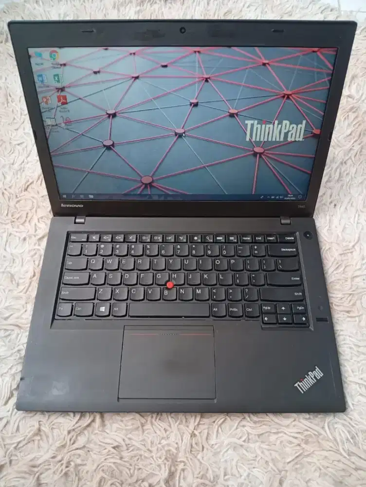 Laptop thinkpad core i5 gen-4 body slim ram8 ssd 256gb