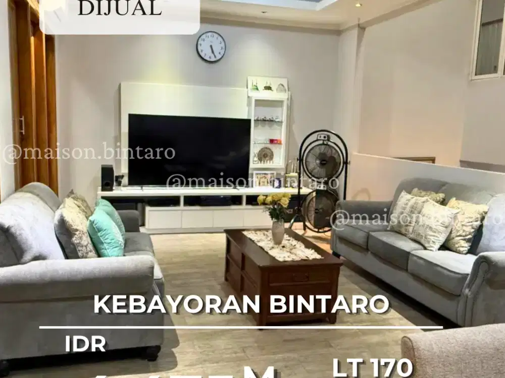Rumah Mewah Ada Kolam Renang Kebayoran Bintaro  (SP 0410)