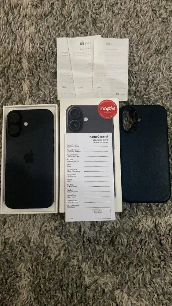 Iphone 16 ibox 128 garansi on