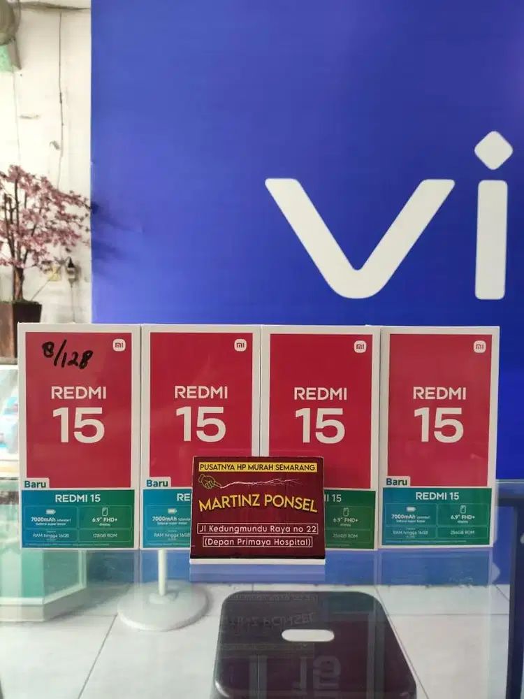 REDMI 15 8/128 , 8/256 GB NEW