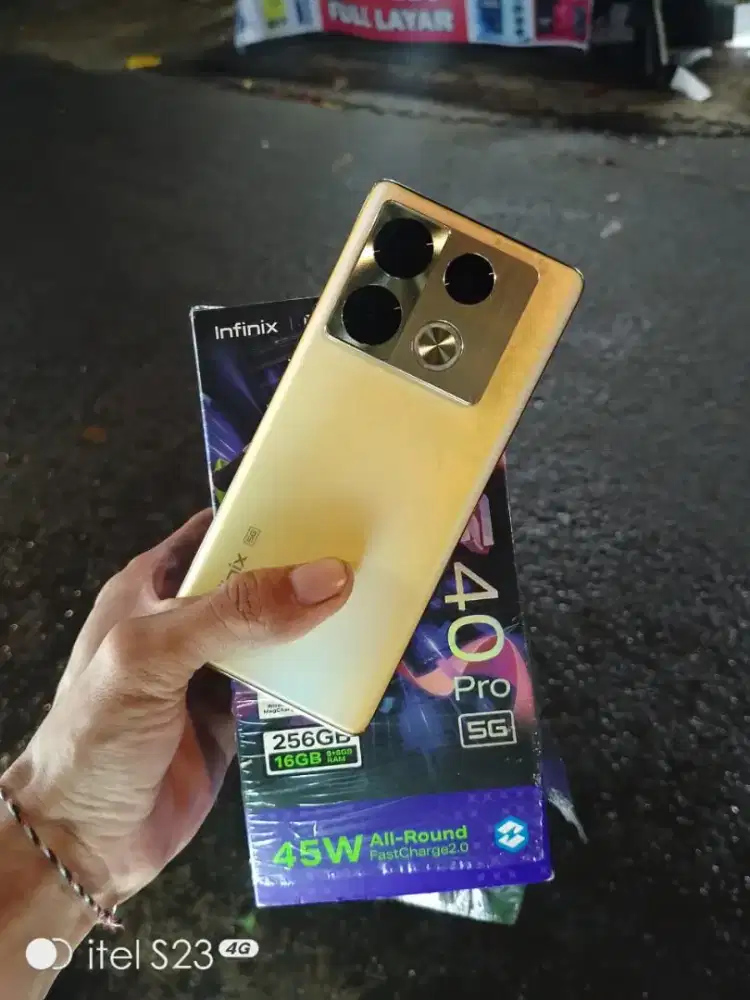 INFINIX NOTE 40PRO 5G FULLSET RAM8+8/256