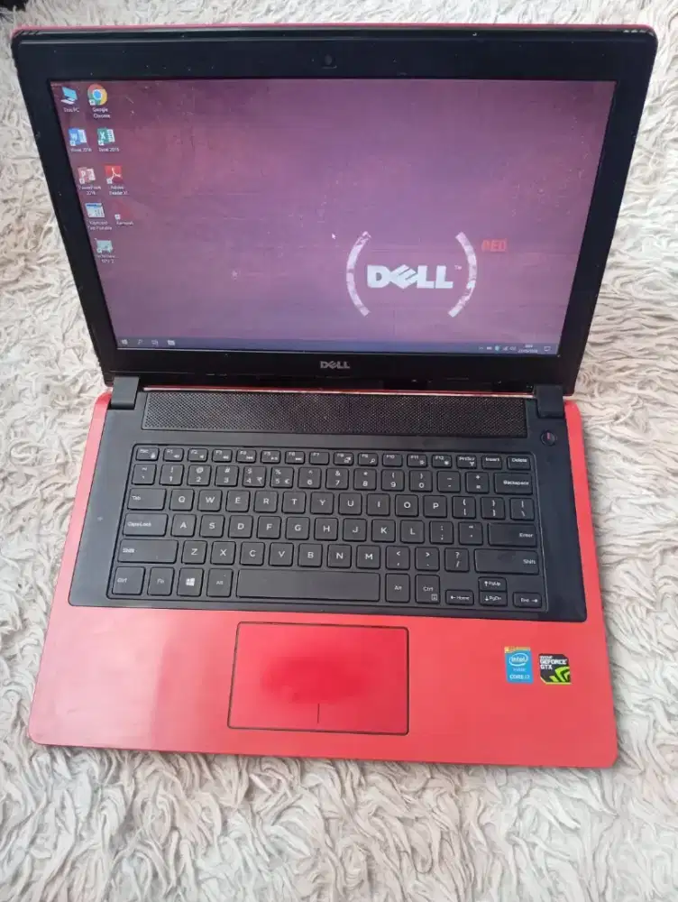 Laptop Dell Inspiron core i7 gen-4 dual vga GTX ram 8 ssd 256 gb