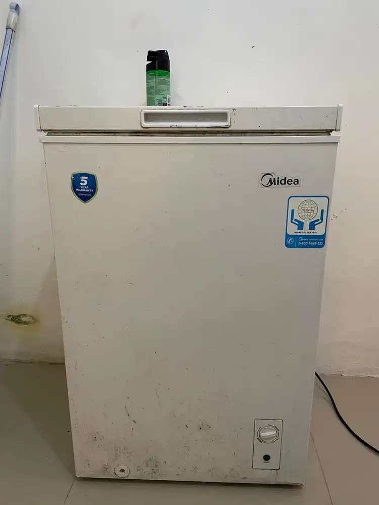 Freezer Midea 100 L & bright gas 5,5kg