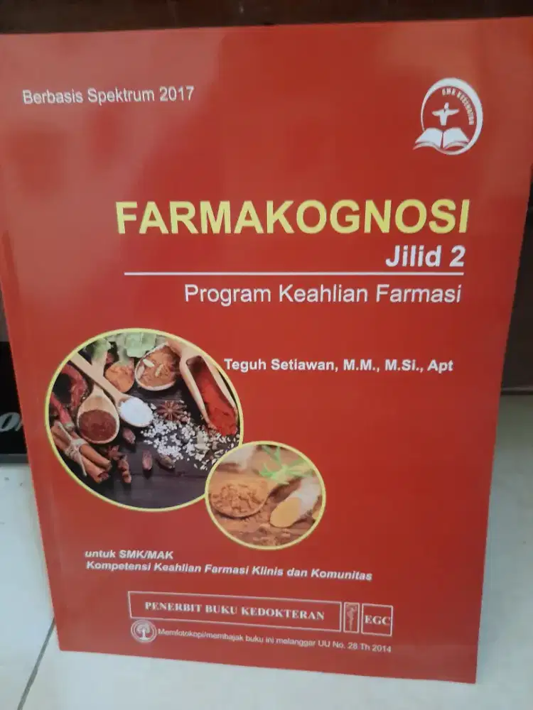 JUAL CEPAT BUKU SMK FARMASI
