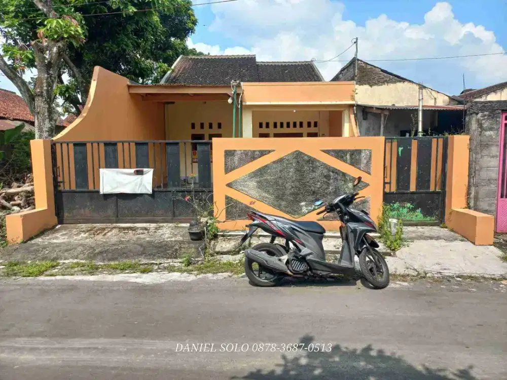 Dijual Rumah Kartosuro Pucangan Dekat Kampus UIN IAIN