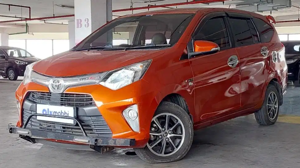 DP MURAH Toyota Calya 1.2 G Bensin-MT 2017 Orange CUAKD
