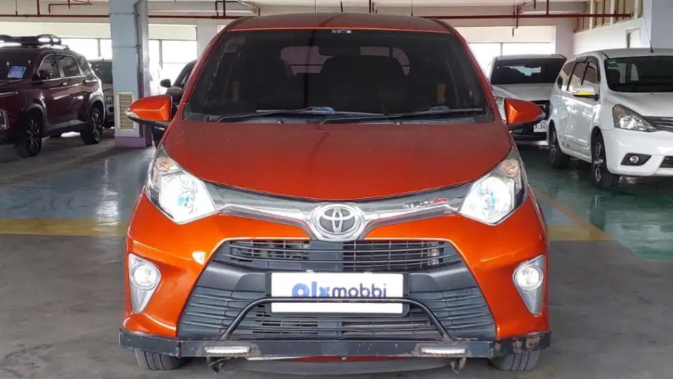 DP MURAH Toyota Calya 1.2 G Bensin-MT 2017 Orange CUAKD