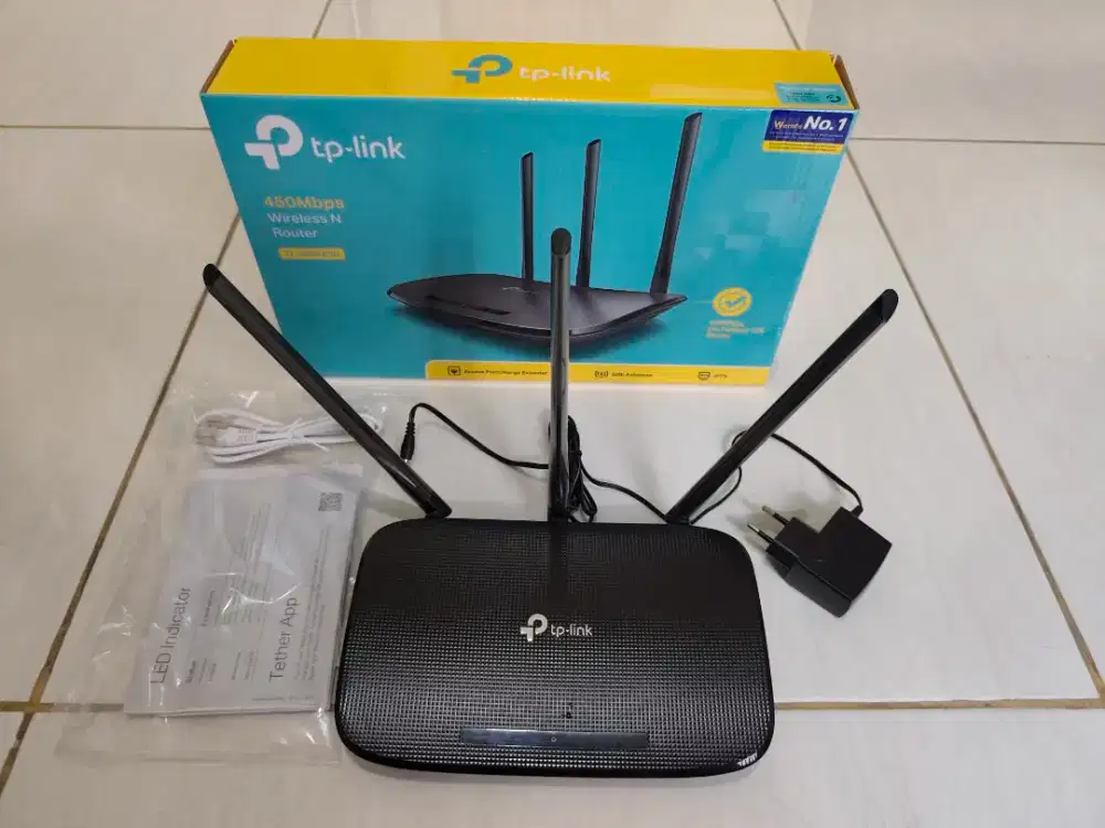 Sale Router Wifi TP LINK TL-WR940N (penguat sinyal) fullset like new