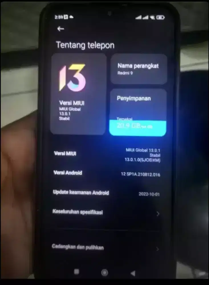 REDMI 9 RAM 4/64GB