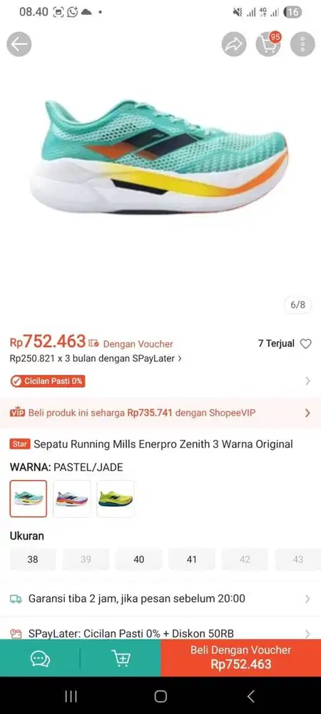 Dijual Murah Sepatu Runing