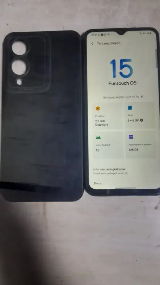 Vivo y17s ram 6+6/128 HP orian bukan lw alias refurbish