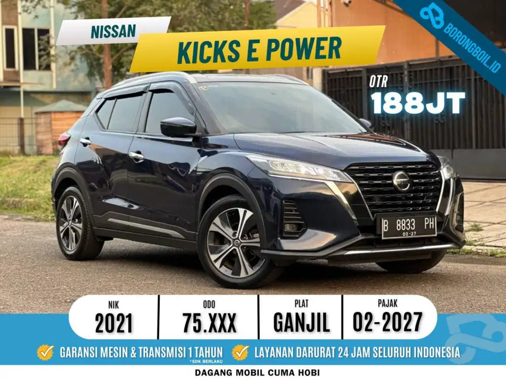 Nissan Kicks E Power Hybrid 2021 Night Blue