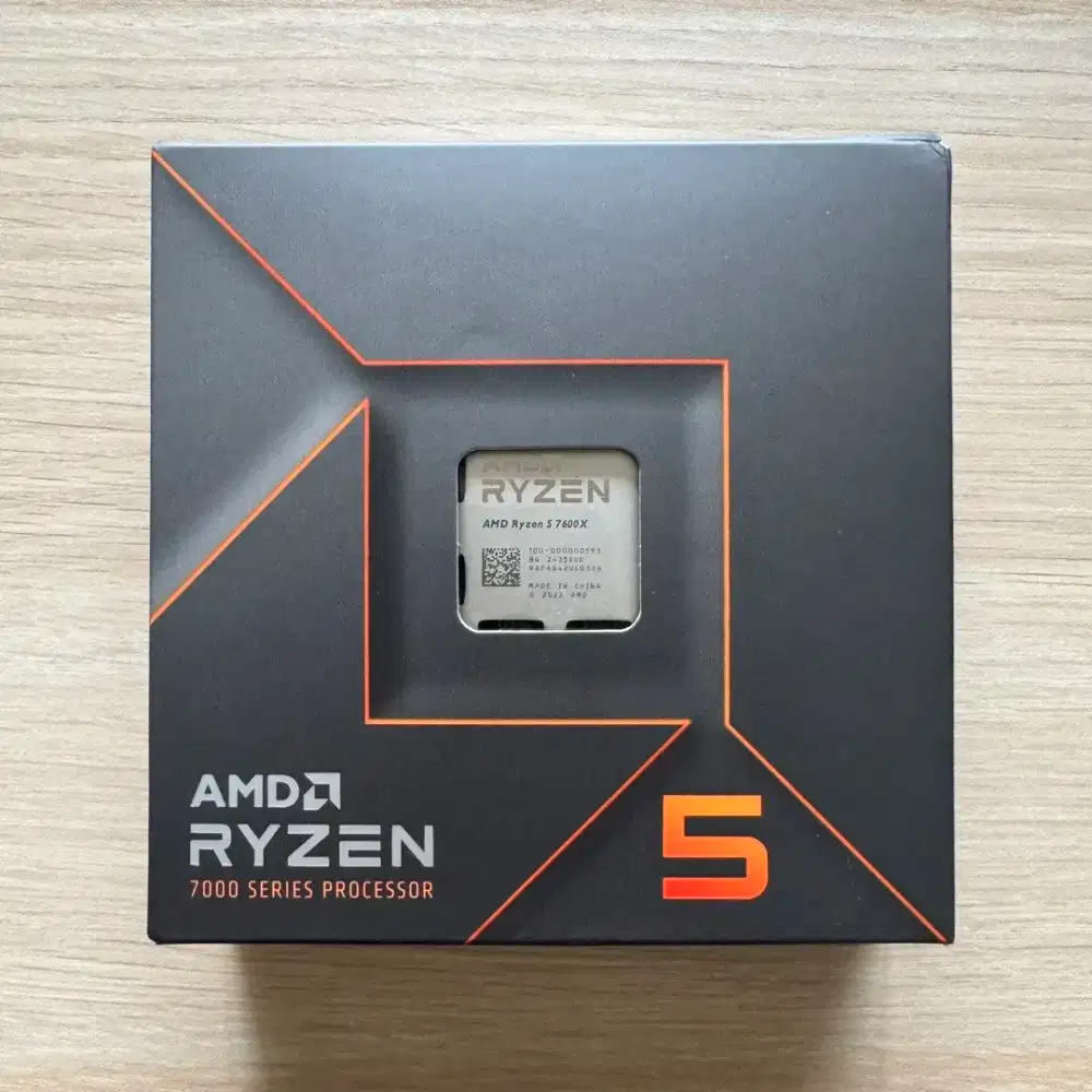 AMD Ryzen 5 7600X CPU komputer prosesod processor