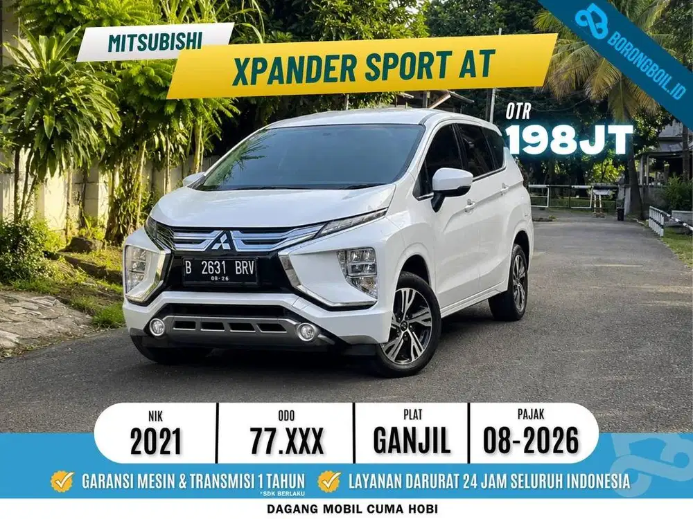 MITSUBISHI XPANDER SPORT AT 2021 PUTIH
